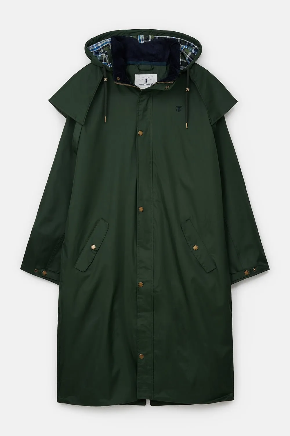 Stockman Full Length Rain Coat - Duffel