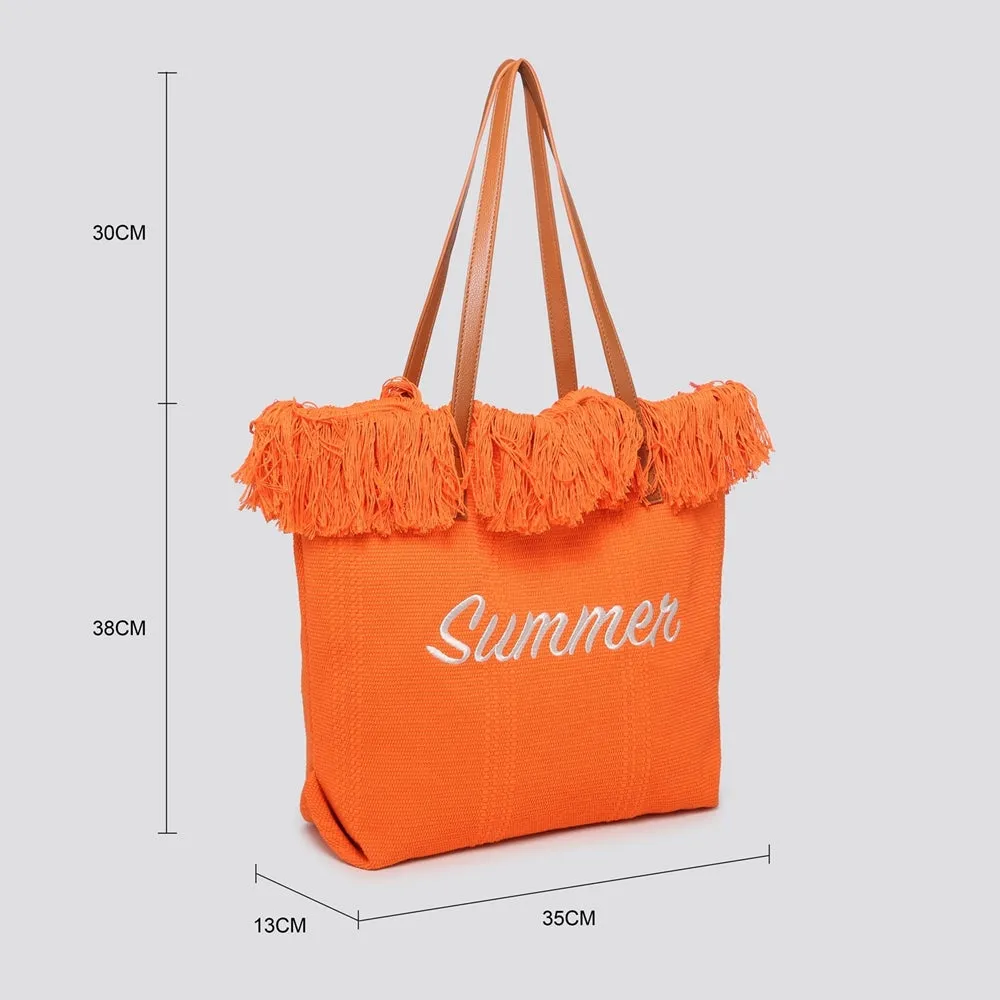 Summer Beach Bag - Green