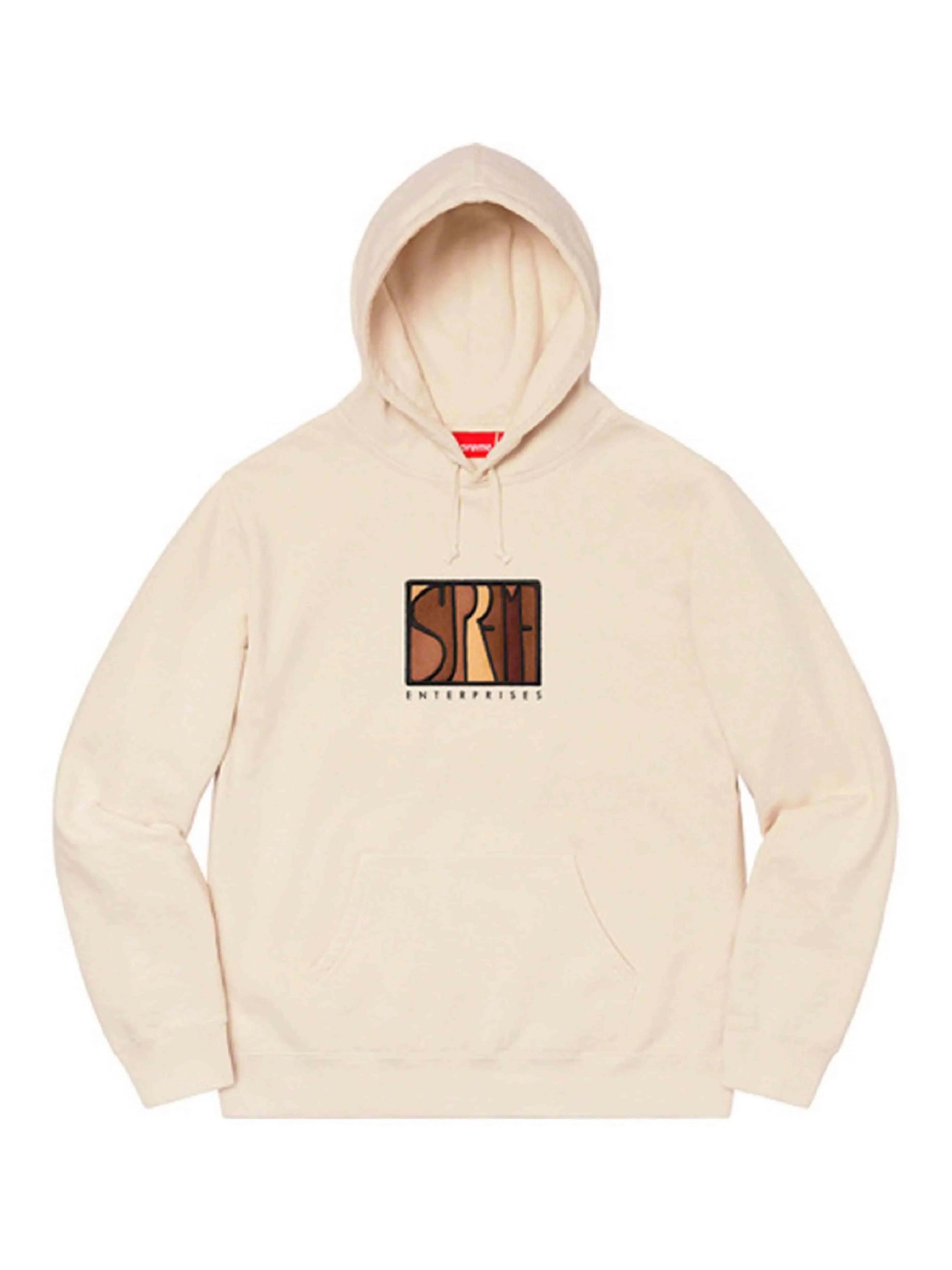 SUPREME ENTERPRISES HOODIE NATURAL [FW20]