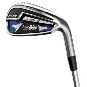 Tour Edge Hot Launch C522 Irons 5-PW, SW - Steel Shaft