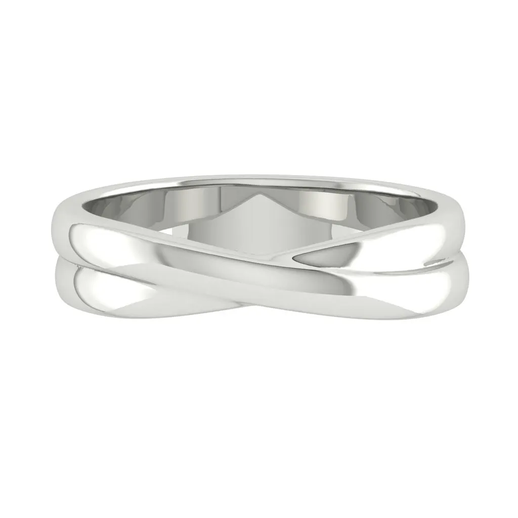 Varon Polished White Gold