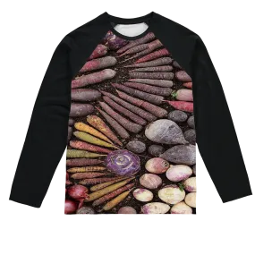 vegetable composition Sublimation Baseball Long Sleeve T-Shirt