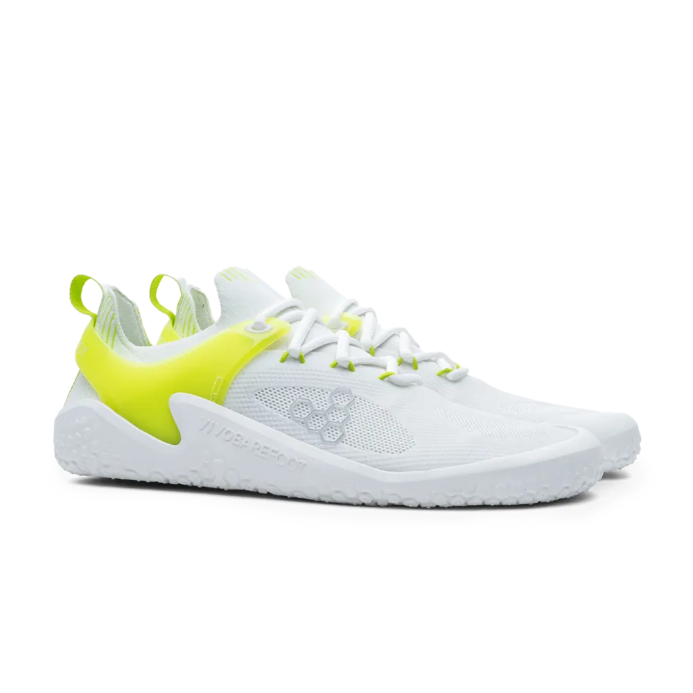 Vivobarefoot Motus Strength Mens White/Acid Lime