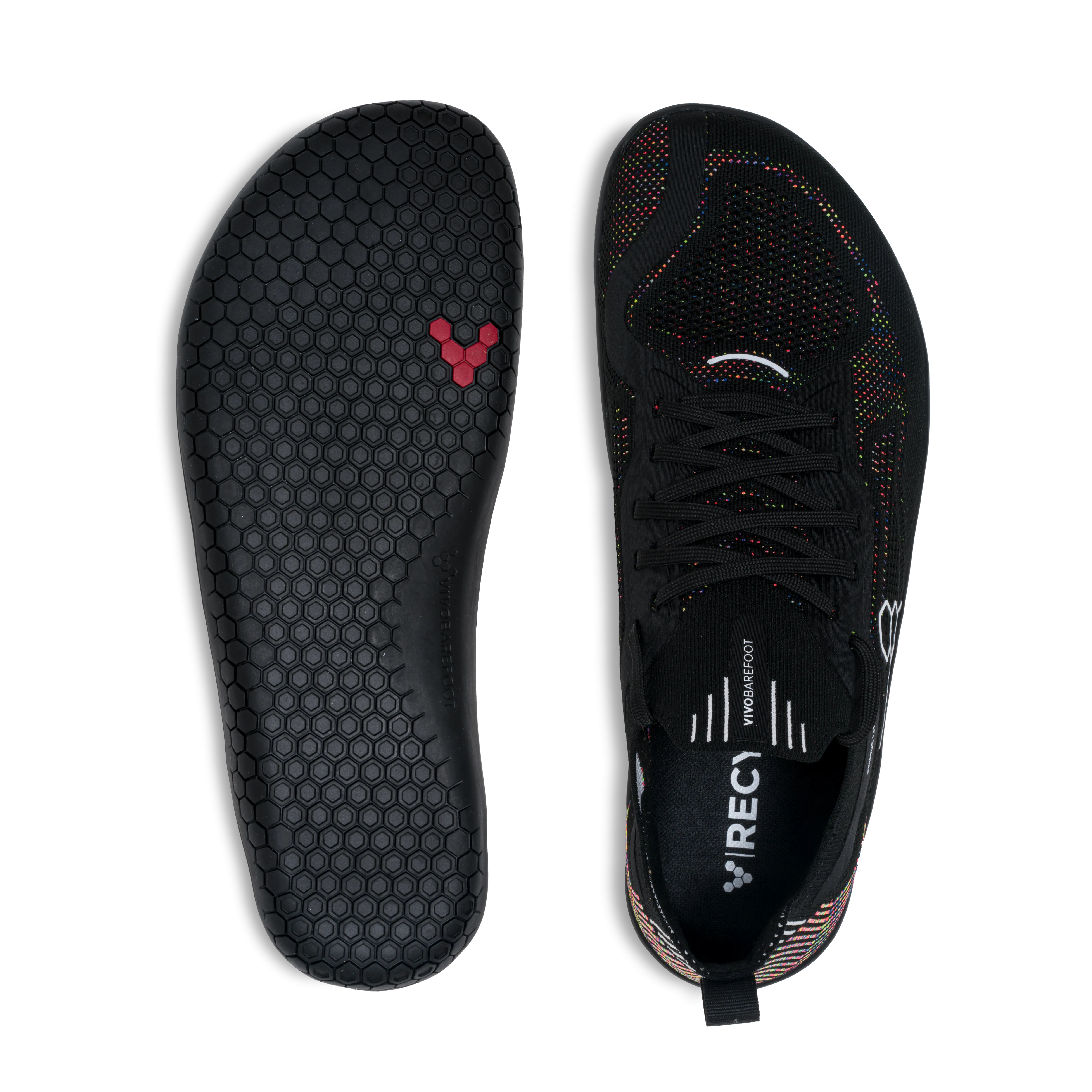 Vivobarefoot Primus Lite Knit Mens – Obsidian Iridescent