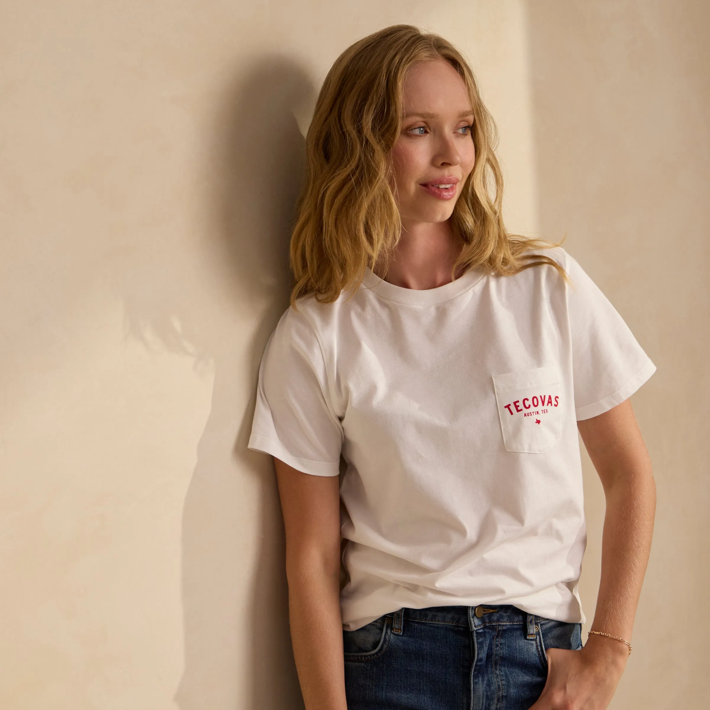 Women's Fine Makers Pocket Tee